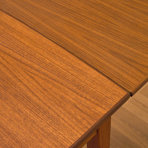 Swedish rectangular dining table in teak by AB Möbelfabriken Örnen