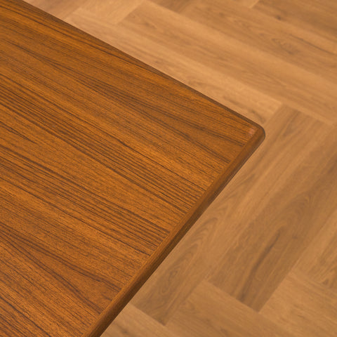 Swedish rectangular dining table in teak by AB Möbelfabriken Örnen