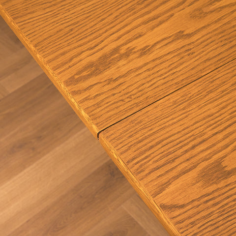 Large Swedish oval dining table in oak by Carl Malmsten, model 'Calmare Nyckel'