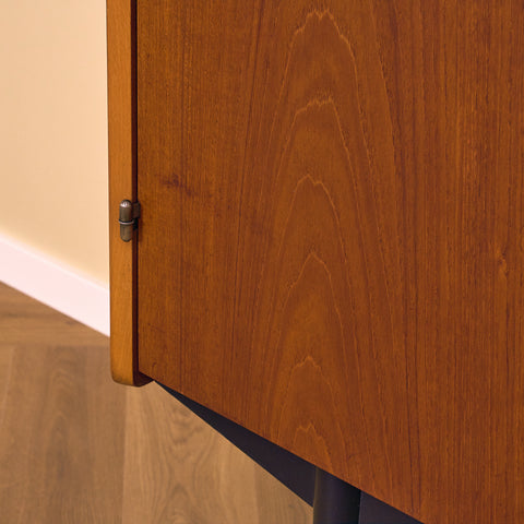 Swedish highboard in teak by Hugo Troeds, Bjärnum