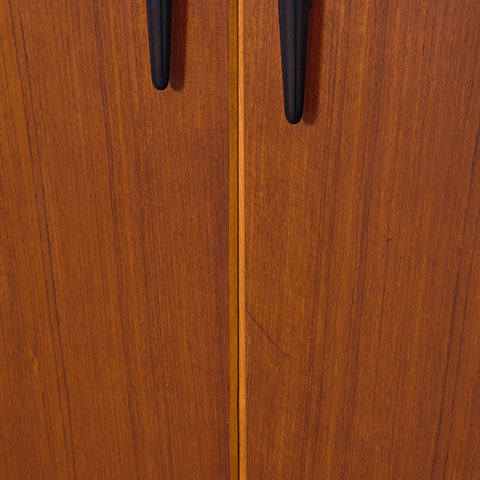 Swedish highboard in teak by Hugo Troeds, Bjärnum