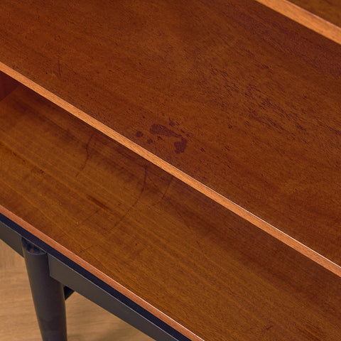 Swedish highboard in teak by Hugo Troeds, Bjärnum