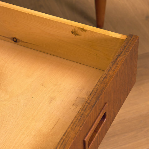 Danish writing desk in teak