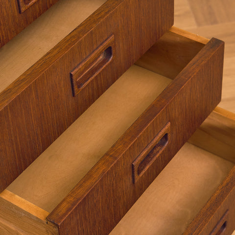 Danish writing desk in teak