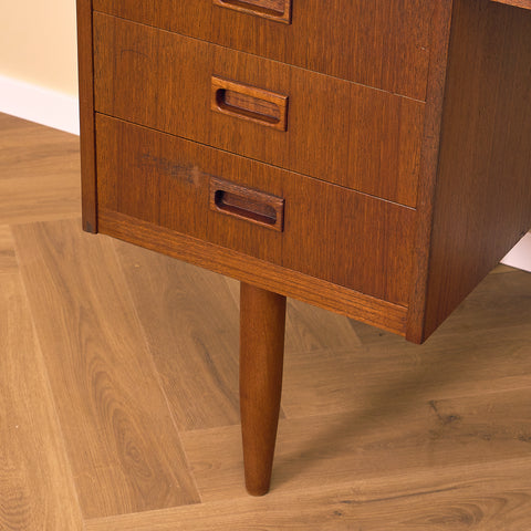 Danish writing desk in teak