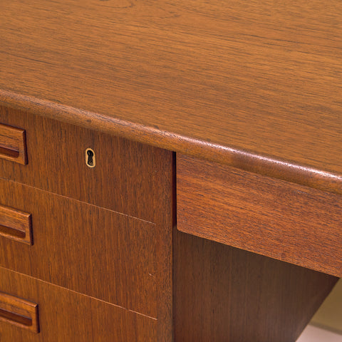 Danish writing desk in teak
