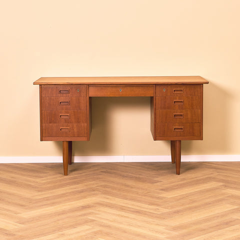 Danish writing desk in teak
