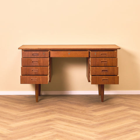 Danish writing desk in teak