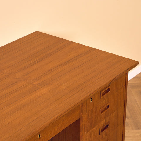Danish writing desk in teak