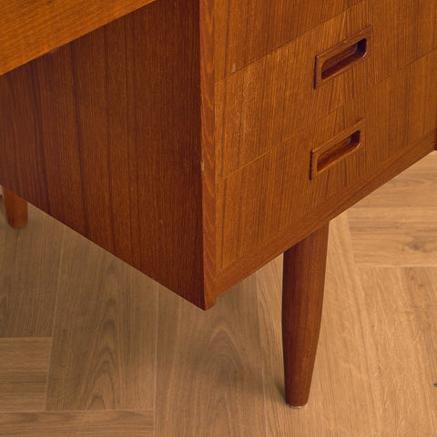 Danish writing desk in teak