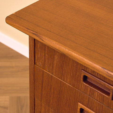 Danish writing desk in teak