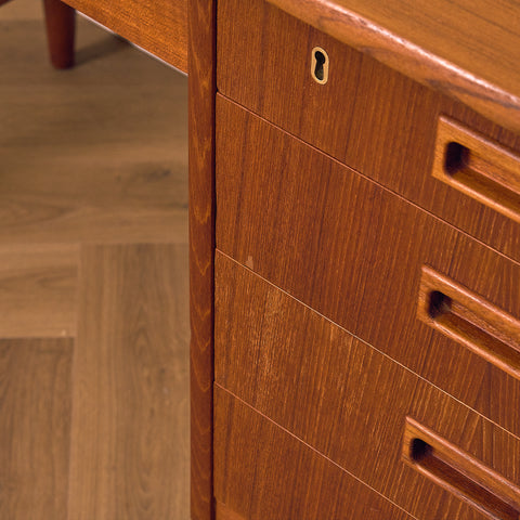 Danish writing desk in teak
