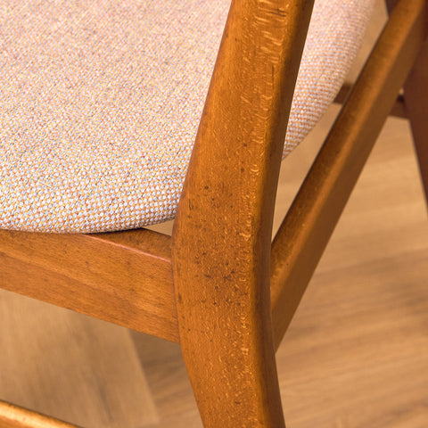 Dining chairs in teak & beech by Farstrup, model 210