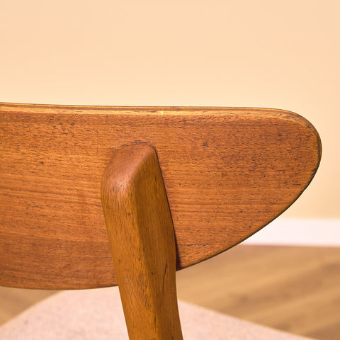 Dining chairs in teak & beech by Farstrup, model 210