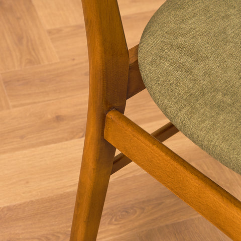 Dining chairs in teak & beech by Farstrup