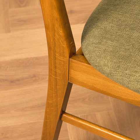 Dining chairs in teak & beech by Farstrup
