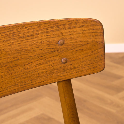 Dining chairs in teak & beech by Farstrup