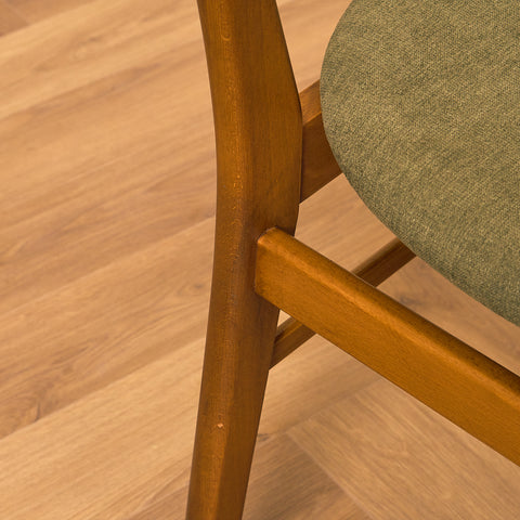 Dining chairs in teak & beech by Farstrup