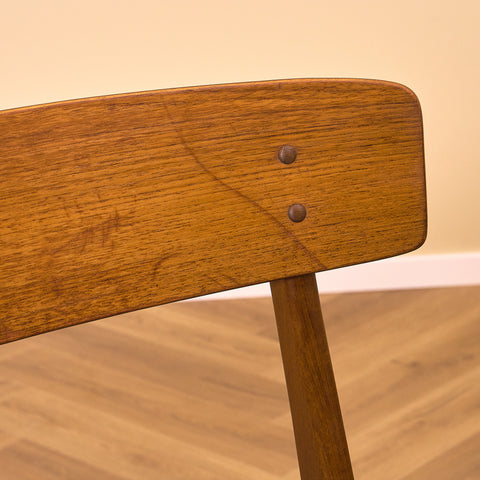 Dining chairs in teak & beech by Farstrup