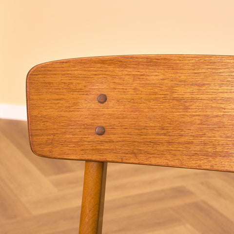 Dining chairs in teak & beech by Farstrup