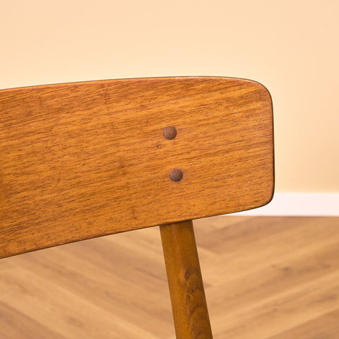 Dining chairs in teak & beech by Farstrup