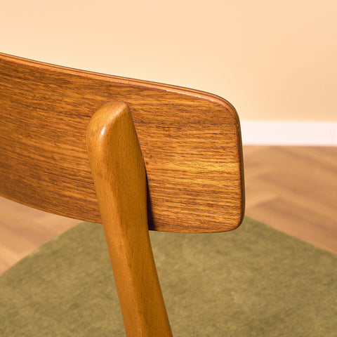 Dining chairs in teak & beech by Farstrup