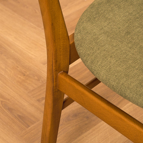 Dining chairs in teak & beech by Farstrup