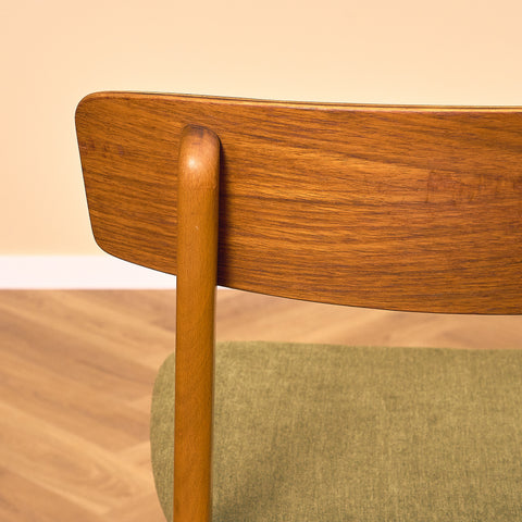 Dining chairs in teak & beech by Farstrup