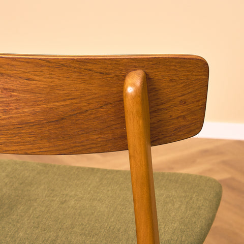 Dining chairs in teak & beech by Farstrup