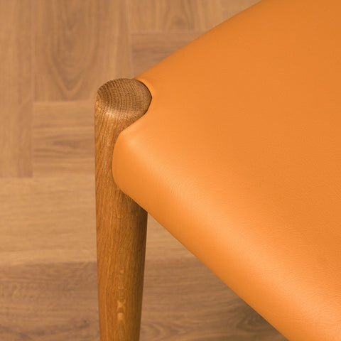 Danish dining chairs in oak by Knud Faerch for Slagelse Möbelfabrik a/s, model No343