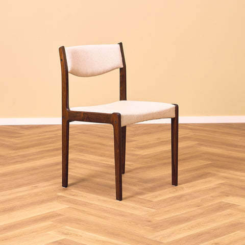 Danish dining chairs in Santos rosewood