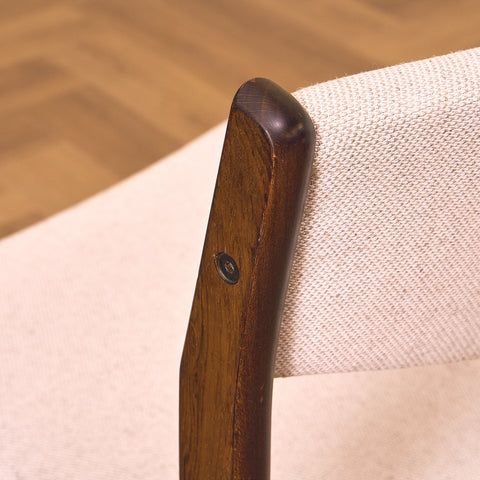 Danish dining chairs in Santos rosewood