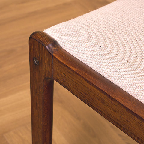 Danish dining chairs in Santos rosewood