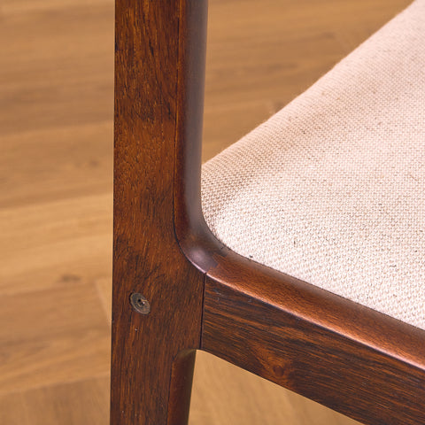 Danish dining chairs in Santos rosewood