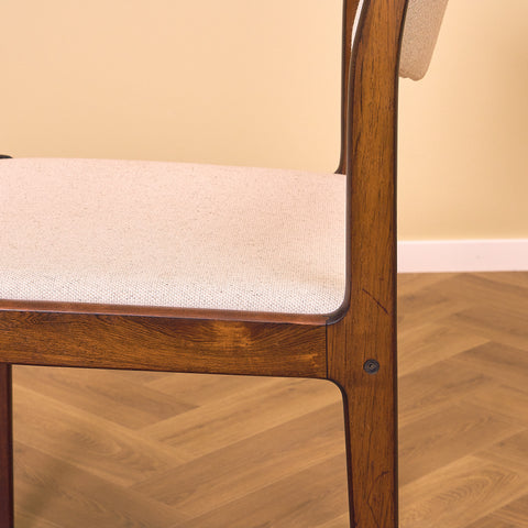 Danish dining chairs in Santos rosewood