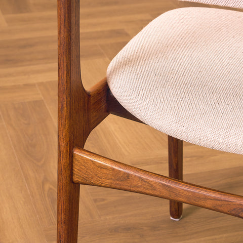 Set of 4 dining chairs by Erik Buch, model OD49, 1950s-60s, Denmark