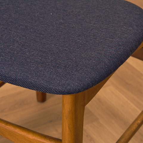 Swedish dining chairs in oak & teak by IKEA, model 'Boel'