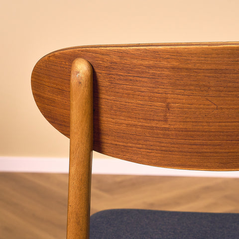 Swedish dining chairs in oak & teak by IKEA, model 'Boel'