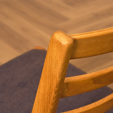 Swedish dining chairs in beech by NC Möbelfabrik