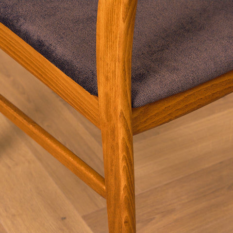 Swedish dining chairs in beech by NC Möbelfabrik