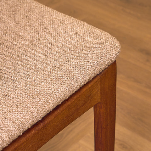 Danish dining chairs in teak by Sven Ellekaer for Christian Linneberg Møbelfabrik