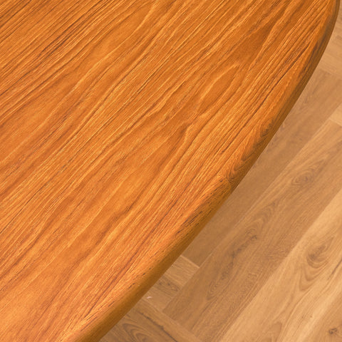 Danskt ovalt matbord i mahogny från Skovby Møbelfabrik