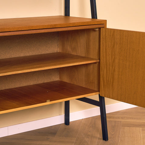 Swedish bookshelf in teak