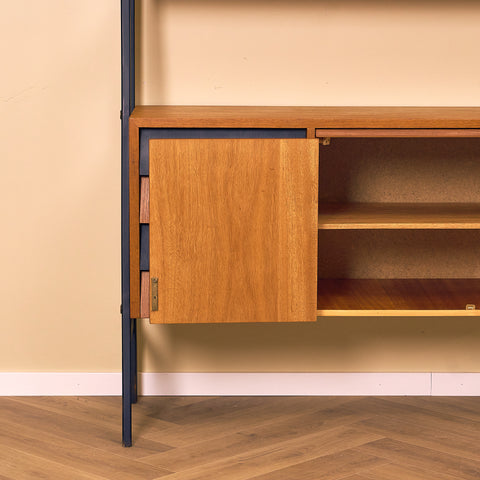 Swedish bookshelf in teak
