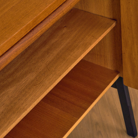 Swedish bookshelf in teak