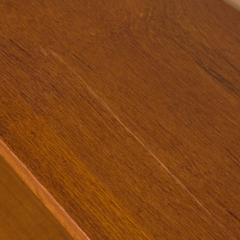 Swedish bookshelf in teak