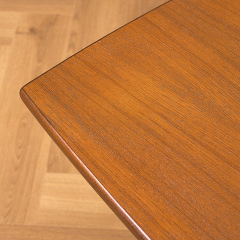 Swedish coffee table in teak and beech