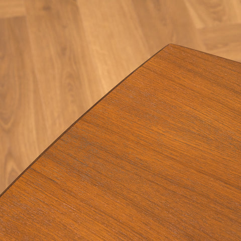 Swedish coffee table in teak and beech