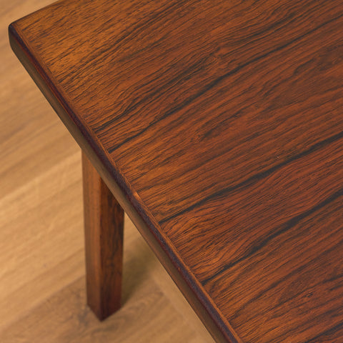 Swedish side tables in Santos rosewood