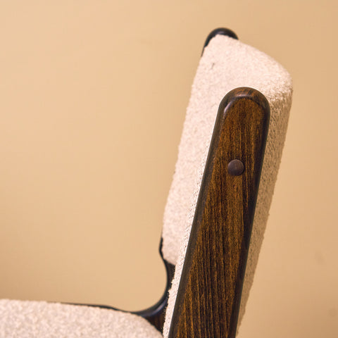 Danish dining chairs in stained oak and beech by Erik Buch for Anderstrup Møbelfabrik, model 89 (Copy)